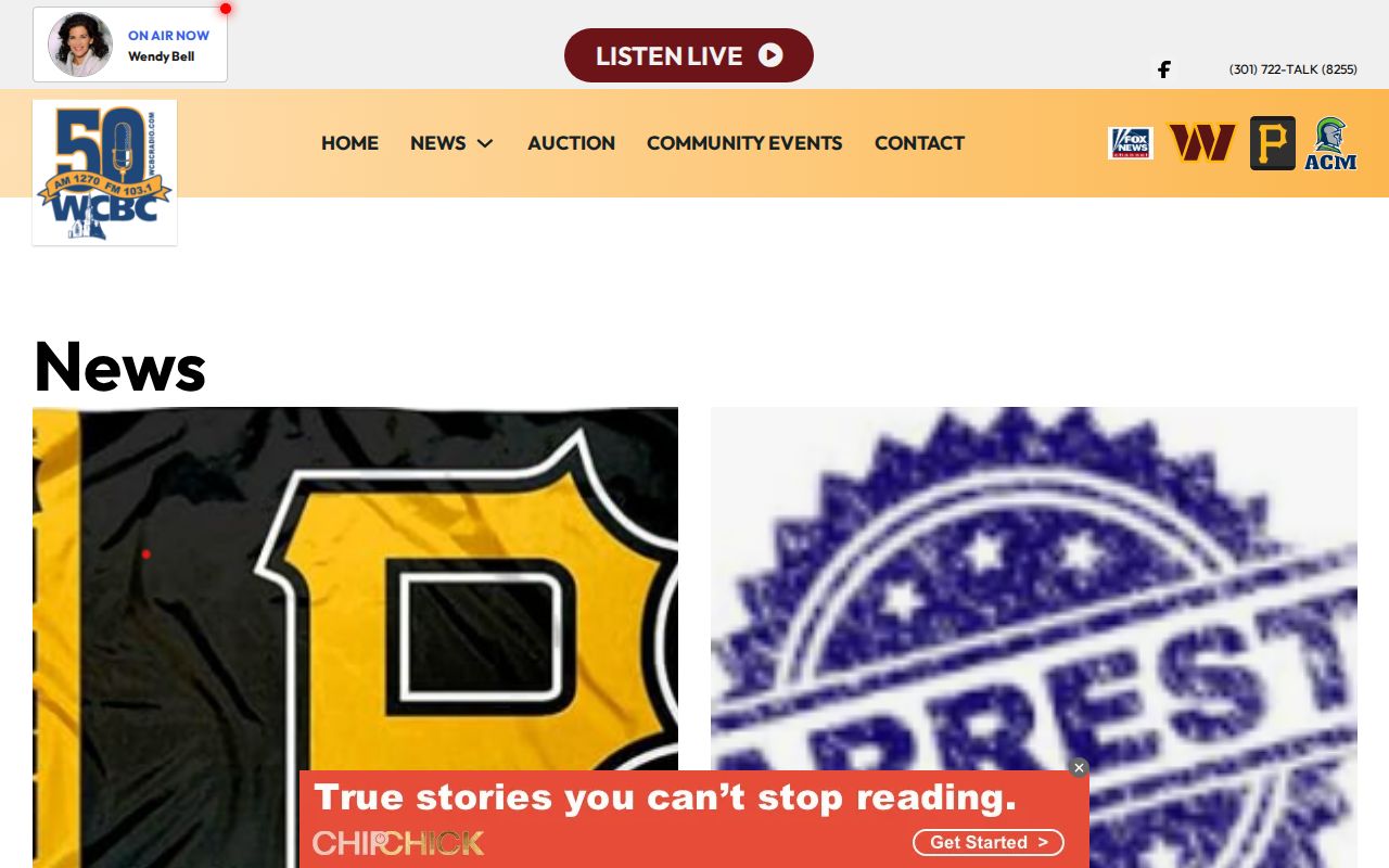 Local news source for reported Westernport and Allegany arrests
